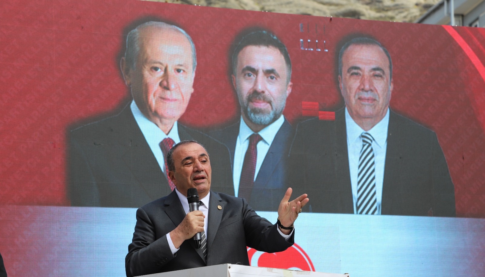 Vahit Kayrıcı Ahmet Sağlam’a destek için İskilip’e geldi